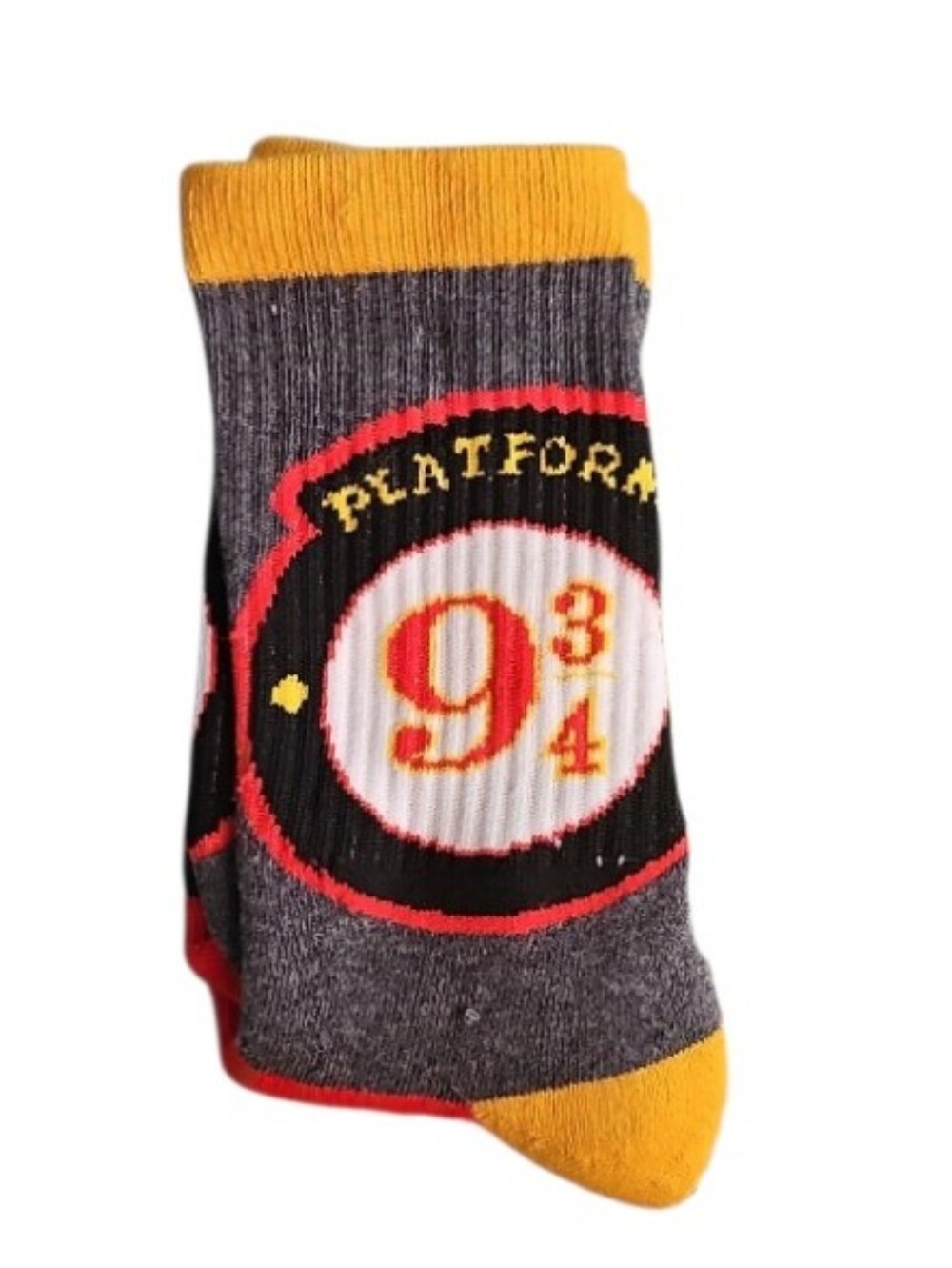 Harry Potter Platform 9 3/4 Crew Socks Women 9-11 NWT Hogwarts Thick Knit
